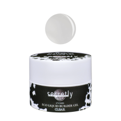 UV/LED gel SECRETLY PROFESSIONAL ECO LIQUID BUILDER GEL Clear