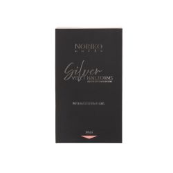Φόρμες χτισίματος NORIKO NAILS Nail Forms Silver Velvet κουτί 300τμχ.