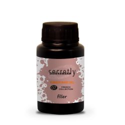 Βάση ημιμόνιμου βερνικιού SECRETLY PROFESSIONAL Rubber base gel filler French Collection #7 50ml
