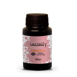 Βάση ημιμόνιμου βερνικιού SECRETLY PROFESSIONAL Rubber base gel filler French Collection #9 50ml
