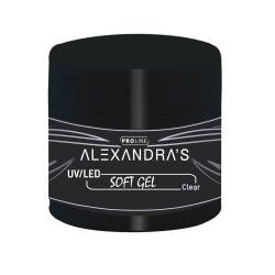 UV/LED gel ALEXANDRA'S PROLINE Soft gel Collection Clear 50g