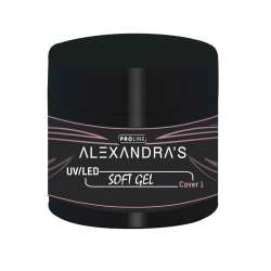 UV/LED gel ALEXANDRA'S PROLINE Soft gel Collection Cover 1 50g