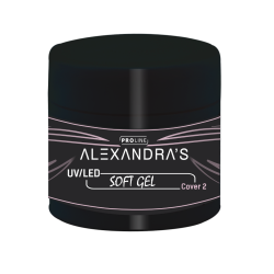 UV/LED gel ALEXANDRA'S PROLINE Soft gel Collection Cover 2 50g