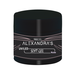 UV/LED gel ALEXANDRA'S PROLINE Soft gel Collection Nude 50g