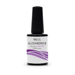 Top coat matte ημιμόνιμου βερνικιού ALEXANDRA`S Velvet Matte Top Coat 14 ml